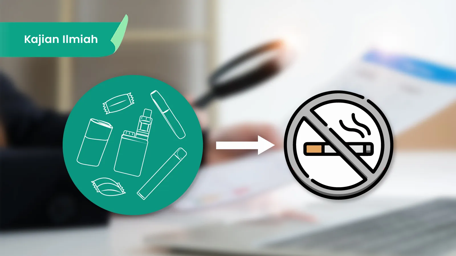 Ilustrasi untuk Produk Bebas Asap Berkorelasi Kuat dengan Keberhasilan Beralih dari Rokok: Bukti Terbaru dari Inggris