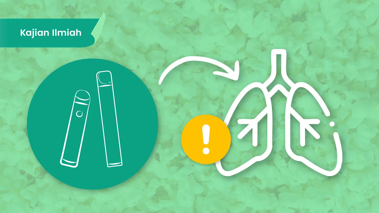 Ilustrasi untuk Fakta atau Mitos: Vaping dan Popcorn Lung