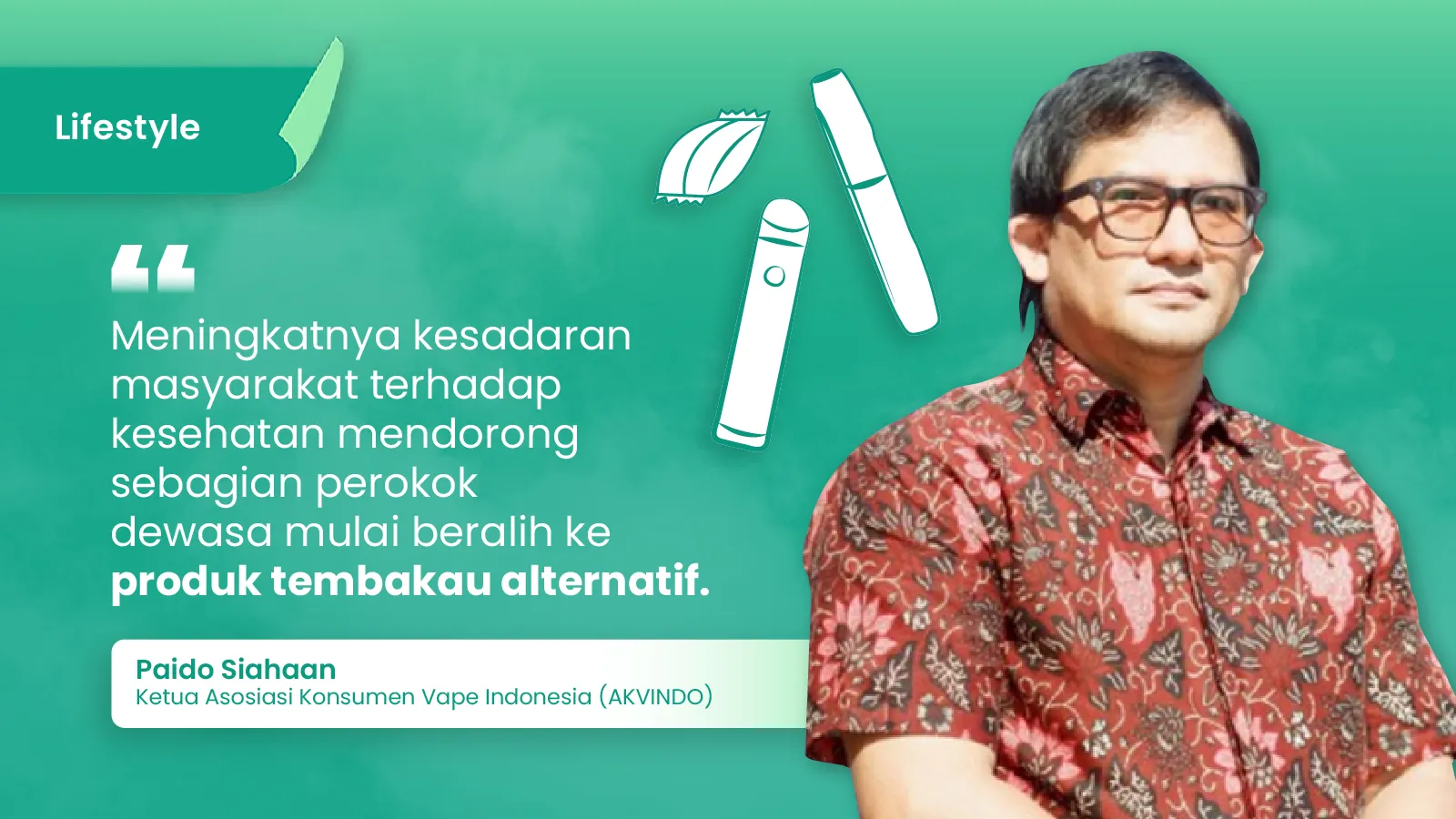 Ilustrasi untuk Kesadaran Kesehatan Meningkat, Perokok Dewasa Beralih ke Produk Tembakau Alternatif