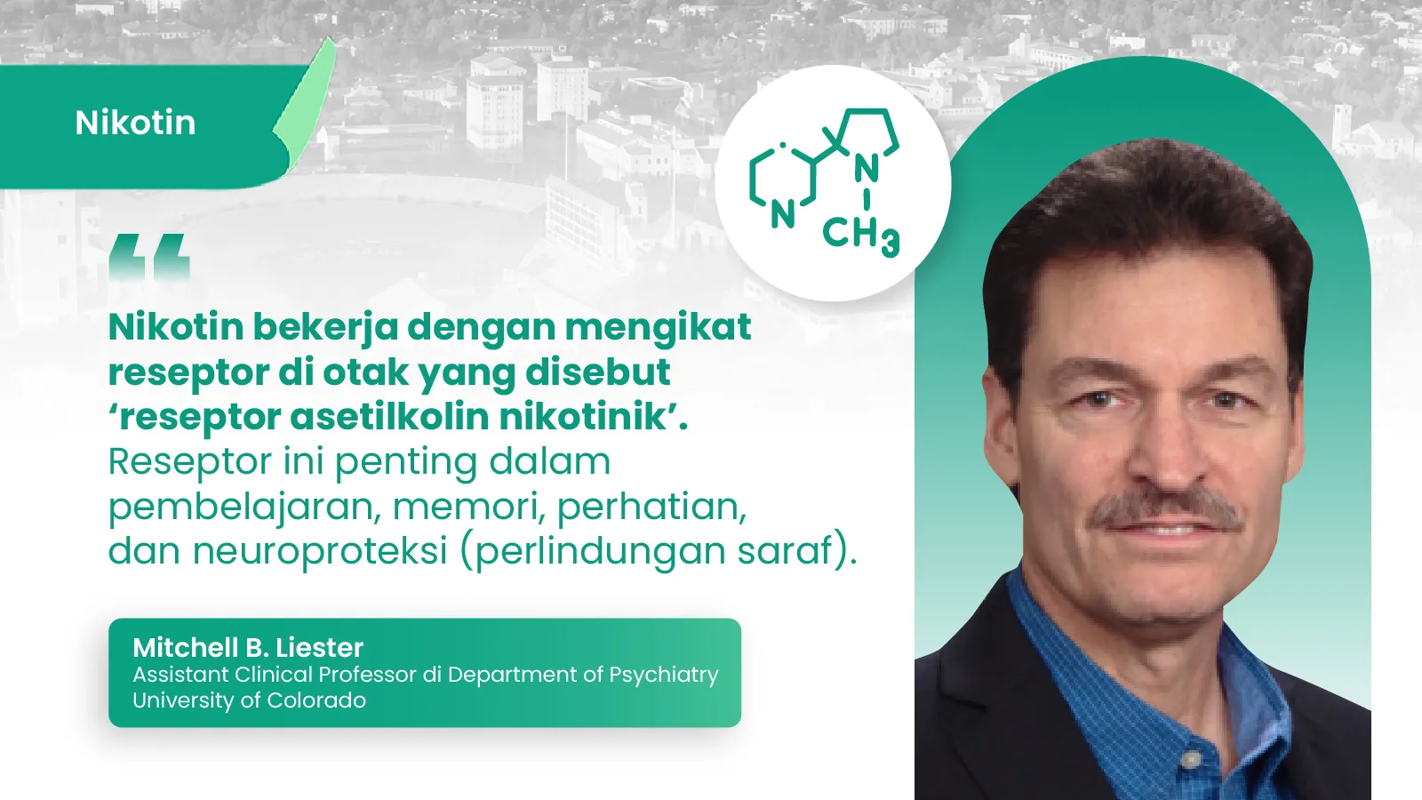 Ilustrasi untuk Ahli Sebut Nikotin Dapat Dipakai untuk Terapi Gangguan Saraf
