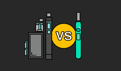 Ilustrasi untuk Produk Tembakau yang Dipanaskan vs Rokok Elektronik: Mana yang lebih Efektif untuk Berhenti Merokok?