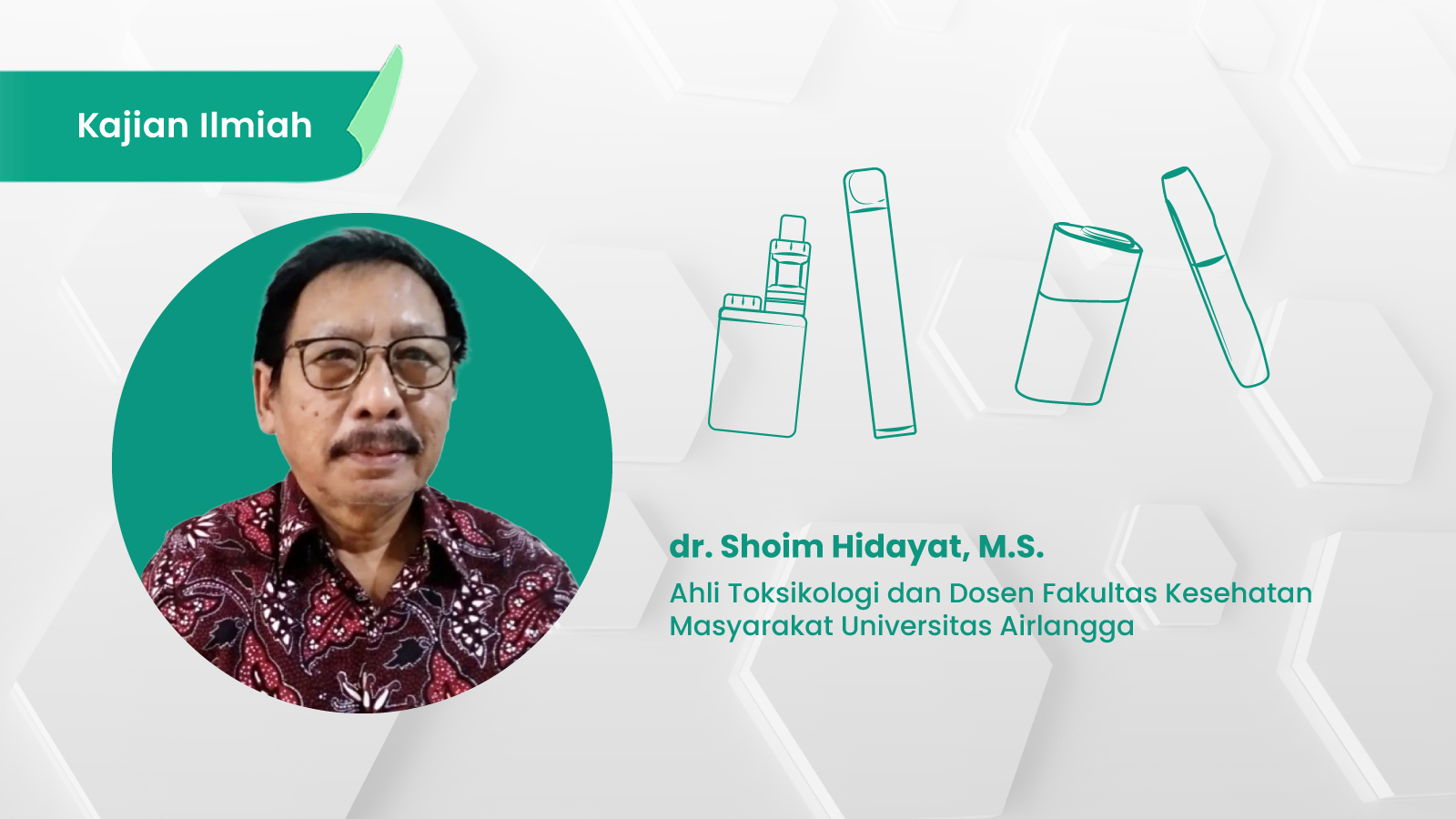 Ilustrasi untuk Studi: Profil Kandungan dan Perbandingan Senyawa Kimia Toksik antara Aerosol dari Produk Tembakau yang Dipanaskan dengan Asap Rokok yang Dibakar: Sebuah Kajian Literatur