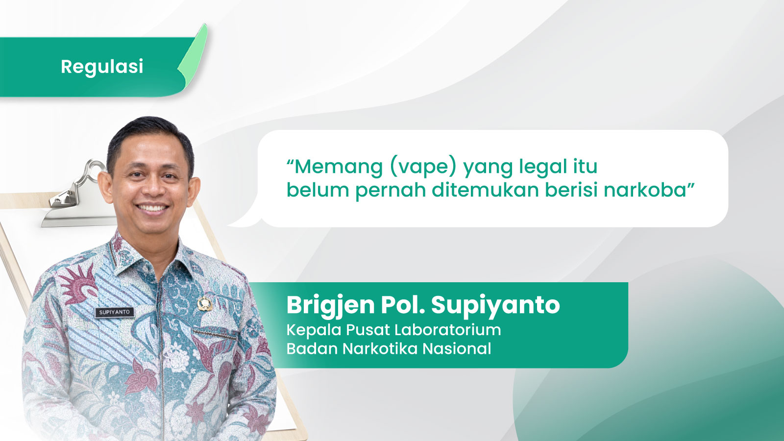 Ilustrasi untuk BNN Tak Temukan Narkoba dalam Vape Legal Berpita Cukai